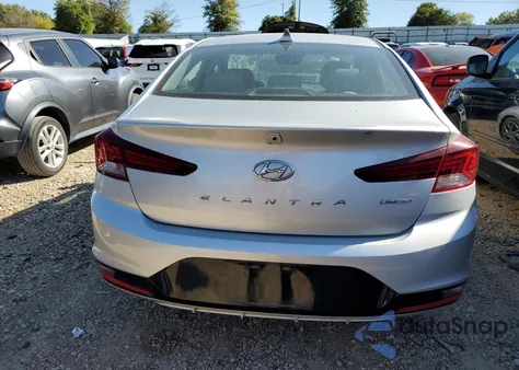 2019 Hyundai Elantra Limited z USA, uszkodzony, nr VIN 5NPD84LF7KH440935